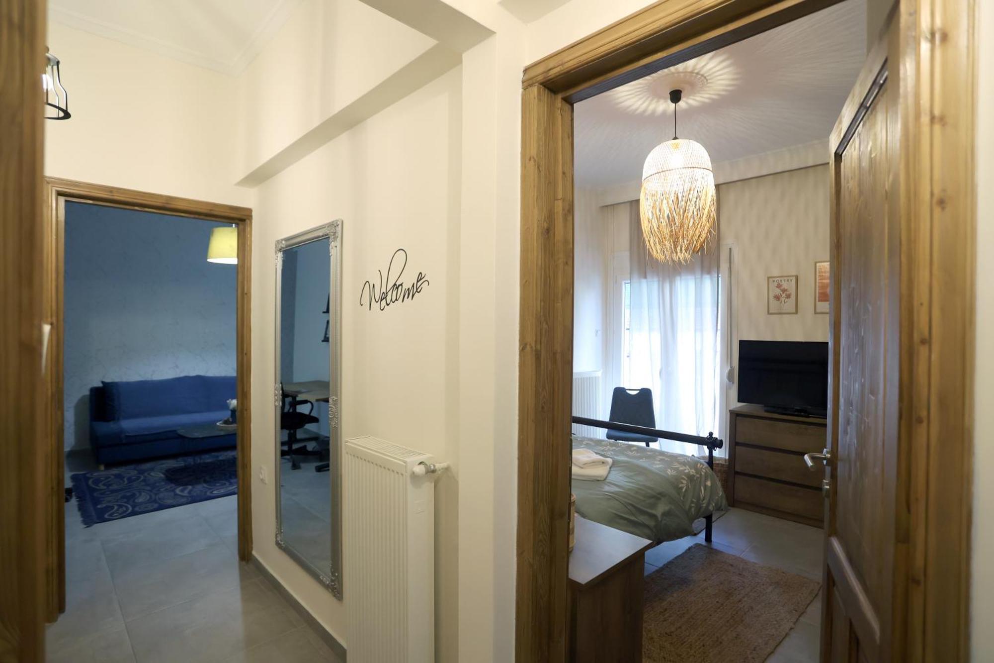Στυλ & Άνεση Στο Κέντρο La Maison 12 Ανακαινισμένο Διαμέρισμα Larissa Esterno foto